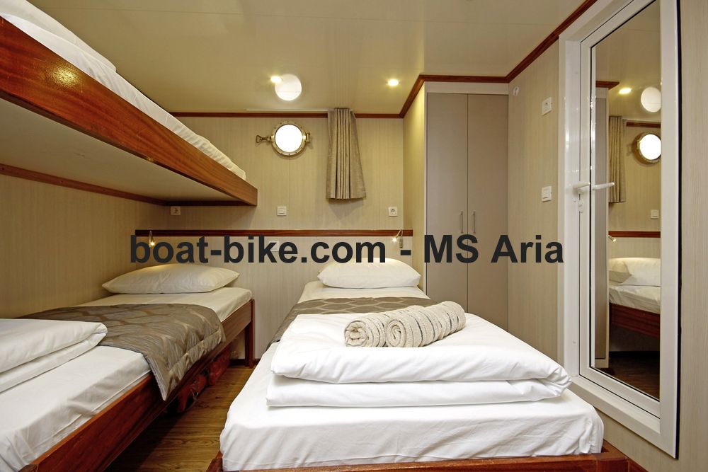 MS Aria - cabin lower deck