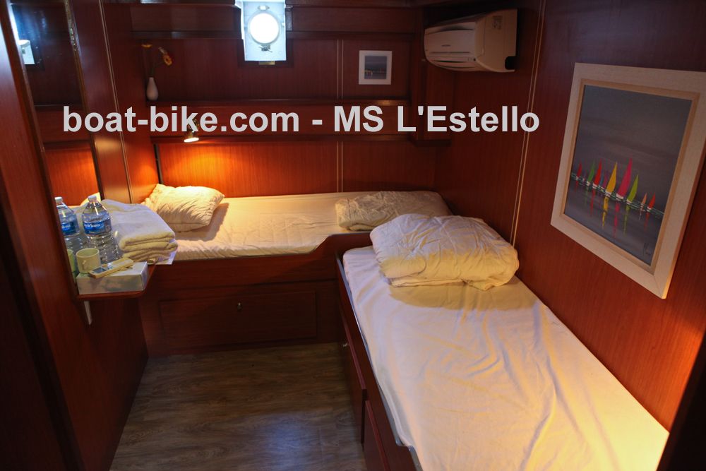 MS L'Estello - twin cabin