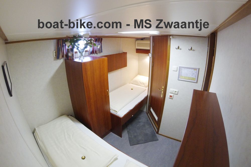 MS Zwaantje - cabin single beds