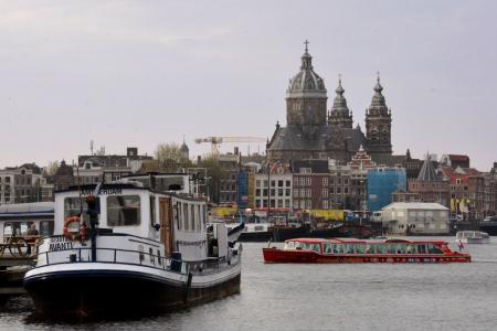 Boat & Bike - from Holland to Belgium - Amsterdam